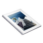 Carnet Étapes de Santorini Oia, Grèce (Côté Droit)