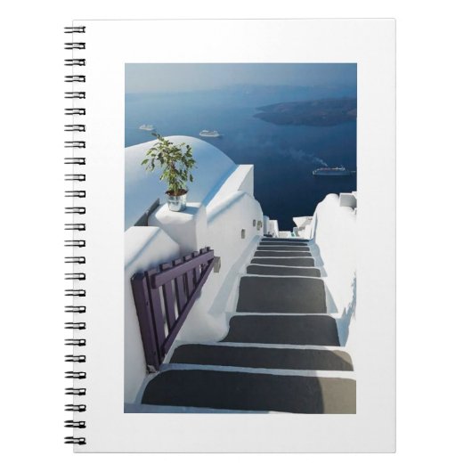 Carnet Étapes de Santorini Oia, Grèce (Devant)