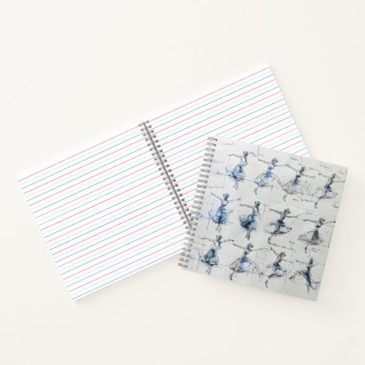 Carnet Étapes du danseur Scribble (Intérieur)