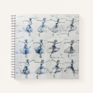 Carnet Étapes du danseur Scribble