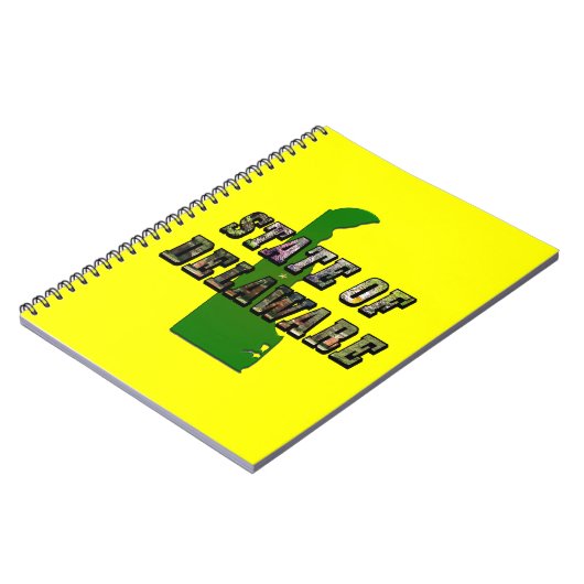 Carnet État du Delaware Image Texte et Plan Plan Plan (Côté gauche)