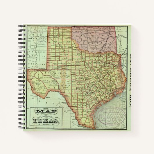 Carnet État du Texas 3 (Devant)