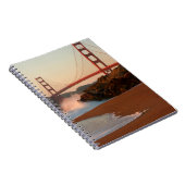 Carnet États-Unis, Californie. Vue du pont Golden Gate (Côté Droit)