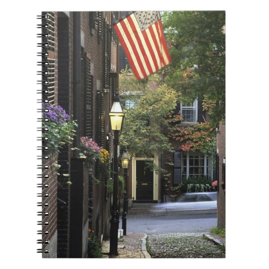 Carnet États-Unis, Massachusetts, Boston, Beacon Hill. (Devant)