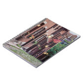 Carnet États-Unis, Massachusetts, Boston, Maisons le long (Côté gauche)
