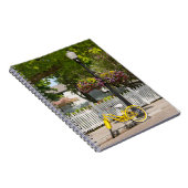 Carnet États-Unis, Michigan, île Mackinac. Vélo jaune (Côté Droit)