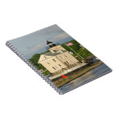 Carnet États-Unis, New York, Kingston, Hudson River. Rond (Côté Droit)