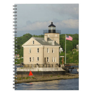 Carnet États-Unis, New York, Kingston, Hudson River. Rond
