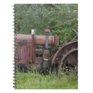 Carnet États-Unis, Vermont, MANCHESTER : Tracteur agricol