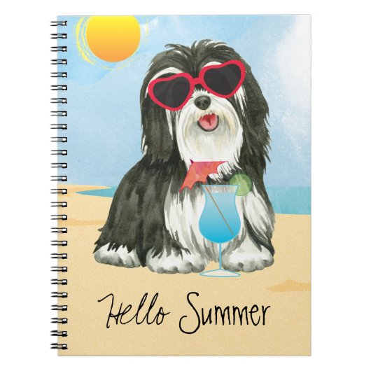 Carnet Été Havanese (Devant)