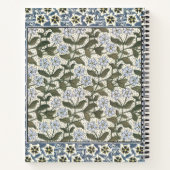 Carnet Été Périwinkel Fleur Plutôt Élégant Floral (Dos)