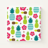 Carnet Été tropical de l'ananas (Dos)