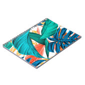 Carnet été tropical feuille exotique (Côté gauche)