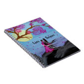 Carnet Eternal love under cherry blossom spiral notebook (Côté Droit)