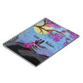 Carnet Eternal love under cherry blossom spiral notebook (Côté gauche)