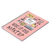 Carnet Êtes vous Tiful que | réveillent et maquillage (Côté gauche)