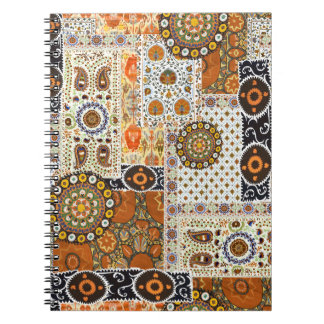 Carnet Ethnic Digital Abstrait : Motif sans faille