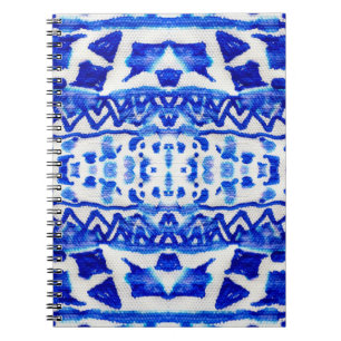 Carnet Ethnic Indigo Arrow Native Motifs