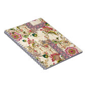Carnet Ethnic Mughal Floral Paisley (Côté Droit)