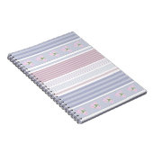 Carnet ethnique, rayée, patchwork (Côté Droit)