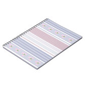 Carnet ethnique, rayée, patchwork (Côté gauche)
