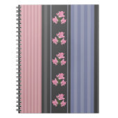 Carnet ethnique, rayée, patchwork (Devant)