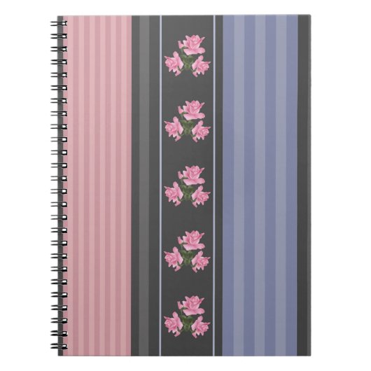 Carnet ethnique, rayée, patchwork (Devant)