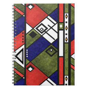 Carnet Ethno africain sans couture traditionnelle motif