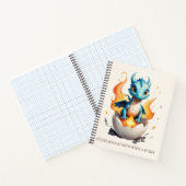 Carnet Étincelle de Dragon Bébé d'éclosion (Intérieur)