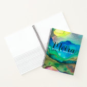 Carnet Étincelle et Abstraite (Intérieur)