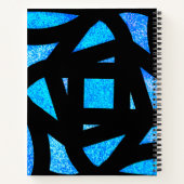 Carnet Étincelles de Mandala Bleu (Dos)