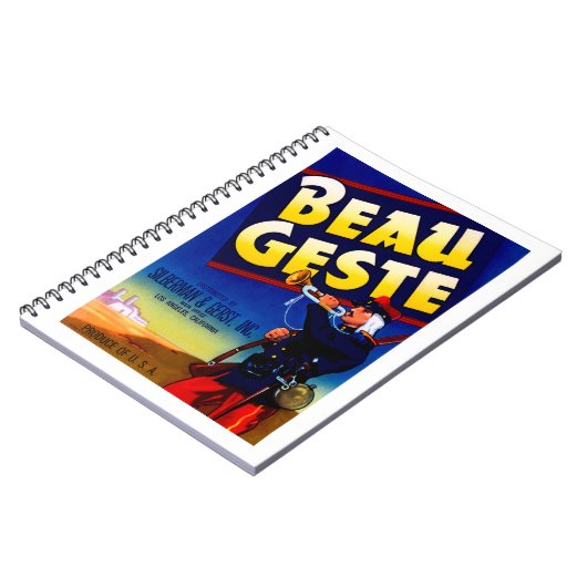 Carnet Étiquette Beau Geste (Côté gauche)