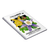 Carnet Étiquette Columbine Seed Packet (Côté Droit)