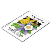 Carnet Étiquette Columbine Seed Packet (Côté gauche)