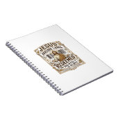 Carnet Étiquette de code-barres Jésus Rédimé Jésus Code-b (Côté Droit)