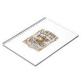 Carnet Étiquette de code-barres Jésus Rédimé Jésus Code-b (Côté gauche)