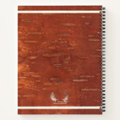 Carnet Étiquette de la bière de bouleau à poulet (Dos)