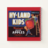 Carnet Étiquette de pommes de Washington Hyland Kids des  (Dos)