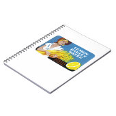 Carnet Étiquette d'eau citron-orge (Côté gauche)