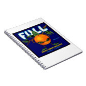 Carnet Étiquette d'oranges de marque complète (Côté Droit)