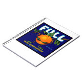 Carnet Étiquette d'oranges de marque complète (Côté gauche)