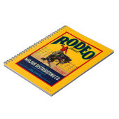 Carnet Étiquette Rodeo VegetableSalinas, CA (Côté gauche)