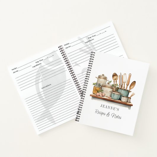 Carnet Étiquettes pour casseroles, poêles et ustensiles d (Intérieur)