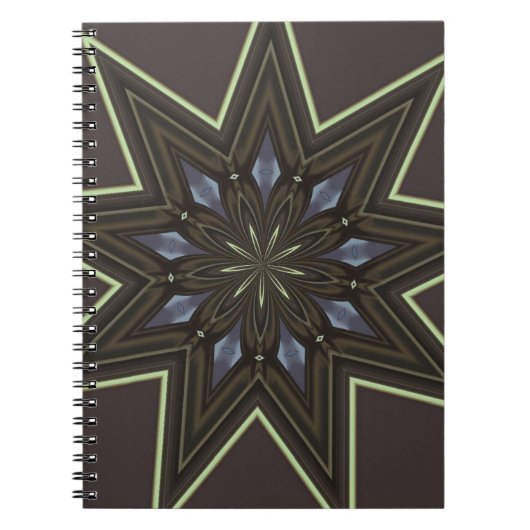 Carnet Étoile à neuf branches (Devant)