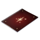 Carnet Étoile bordeaux (Côté gauche)