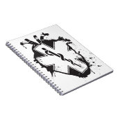 Carnet étoile de coeur anatomique de la vie (Côté Droit)