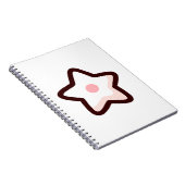 Carnet Étoile de dessin mignonne (Côté Droit)
