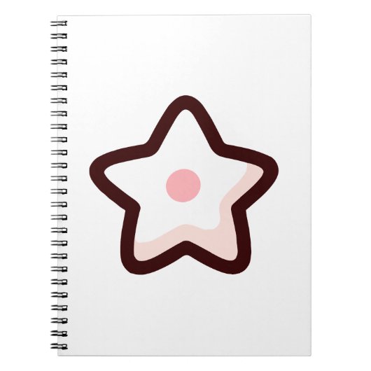 Carnet Étoile de dessin mignonne (Devant)