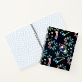 Carnet étoile de fusée néon (Intérieur)