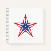 Carnet Étoile de la liberté (Devant)